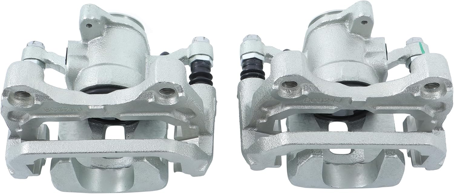 2Pcs Rear Left and Right Disc Brake Caliper with Bracket Replacement for Mazda CX-5 2016 2017-2023 197431 197430