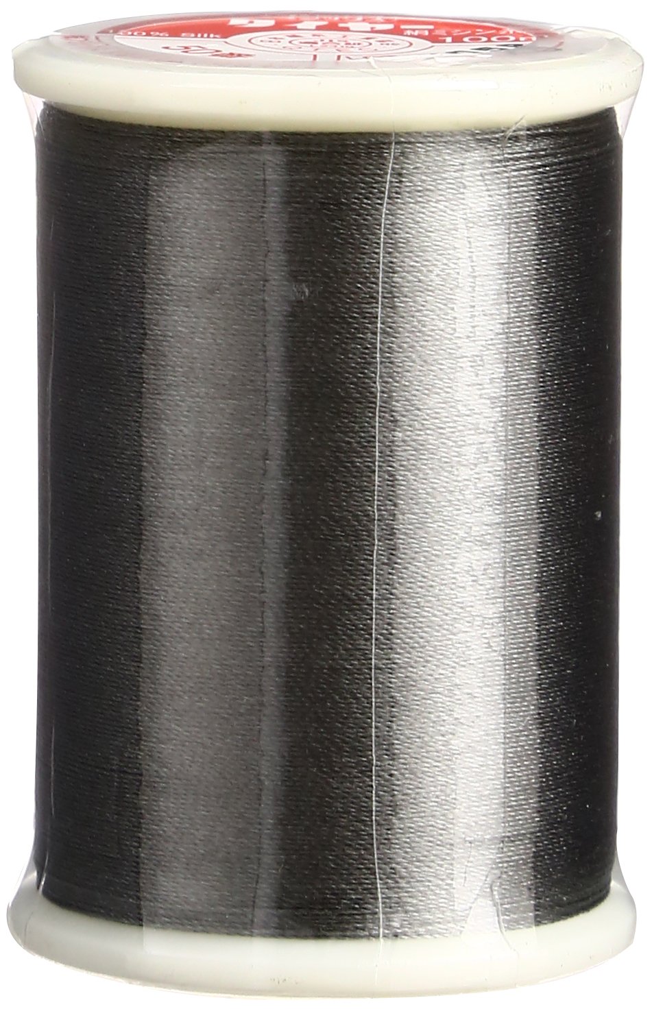 Superior Threads Tire Silk #50 3-Ply 50-Weight High Sheen Silk Embroidery Quilting Sewing Thread - 109 Yard Spool (#125 Bankers Grey)