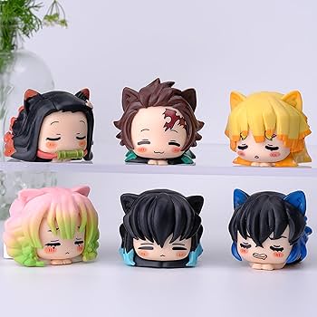 Amazon.co.jp: 炭治郎 禰豆子 我妻善逸 嘴平伊之助 甘露寺蜜璃 時透無