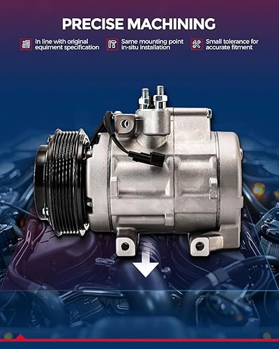Miniatura 5 de KAX Compresores automotrices CO 22019C de la CA del aire acondicionado del reemplazo 2005-2009 de Tucson 2005-2009 del S-portage del AC