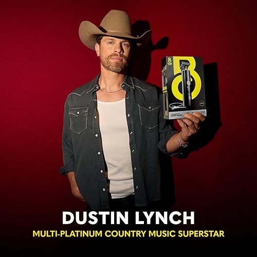 Miniatura 6 de The Beard Club Recortadora de barba profesional con hoja en T para hombres LT  afeitadora eléctrica de barbero, bigote y cortapelos para hombres sin