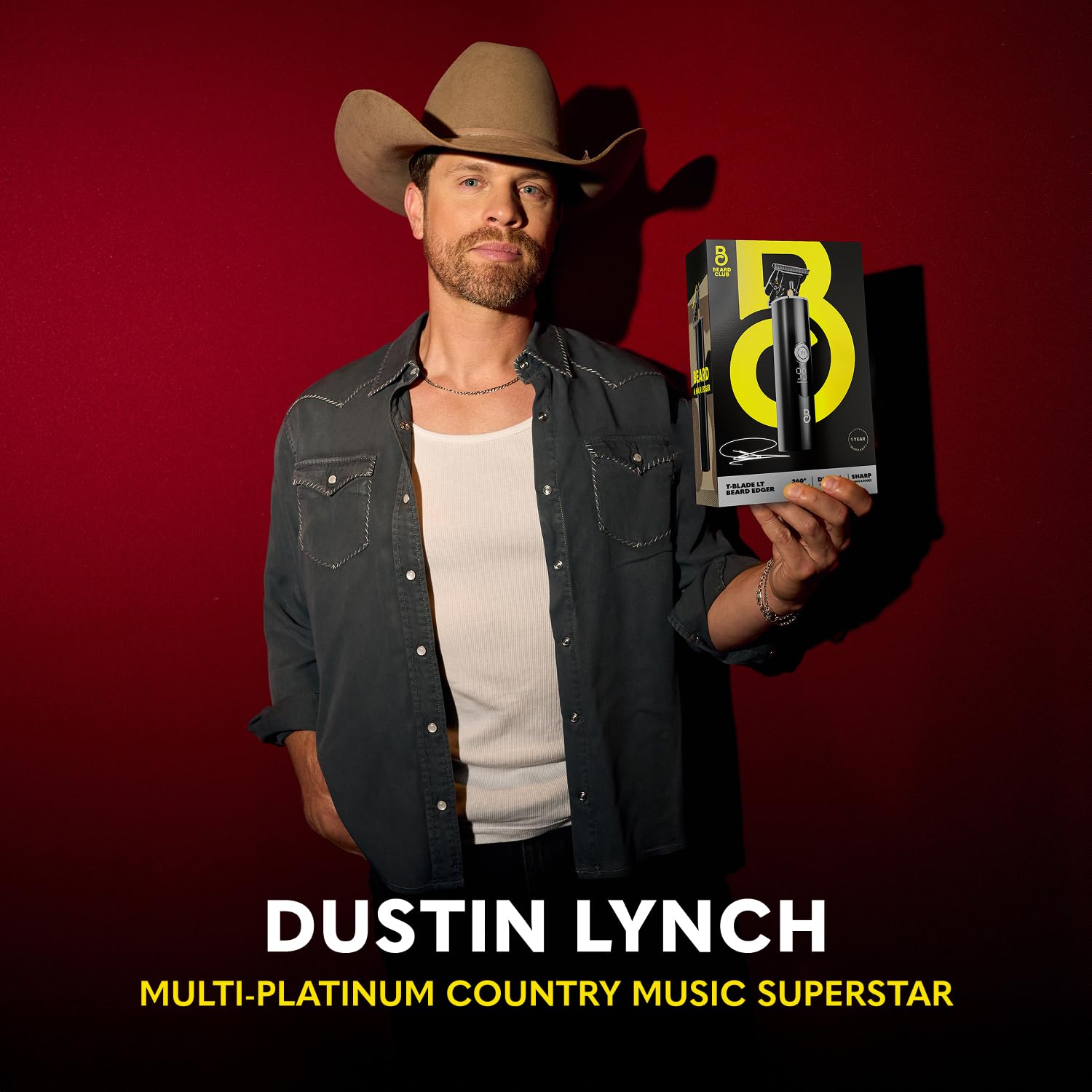 The Beard Club Professional T-Blade Beard Trimmer for Men LT - Barber Electric Shaver, Mustache & Hair Clippers for Men Zero Gapped Cordless Buzzer Hair Trimmer & T Liner - Edger Line Up Grooming Kit - Image 6