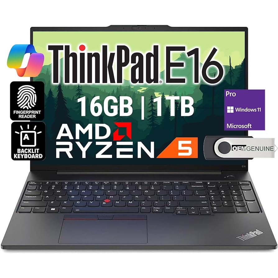 Amazon.com: Oemgenuine Lenovo ThinkPad E16, WUXGA 16