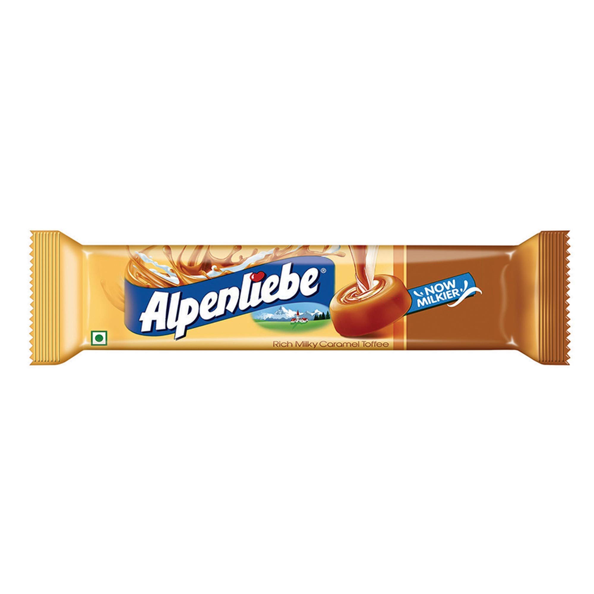 Alpenliebe Gold Candy Stick - Caramel, 36g (12 Pieces)