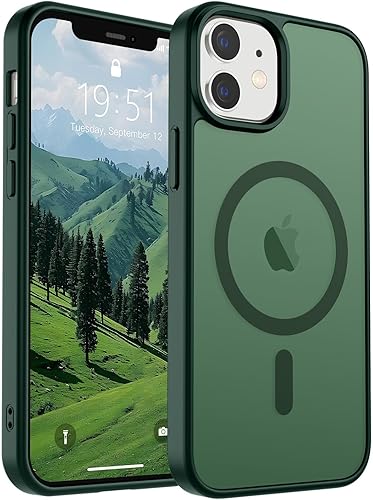 Miniatura 172 de SUPFINE - Funda magnética para iPhone 14 Pro Max (compatible con MagSafe), (protección contra caídas de grado militar de 10 pies), delgada, Negro