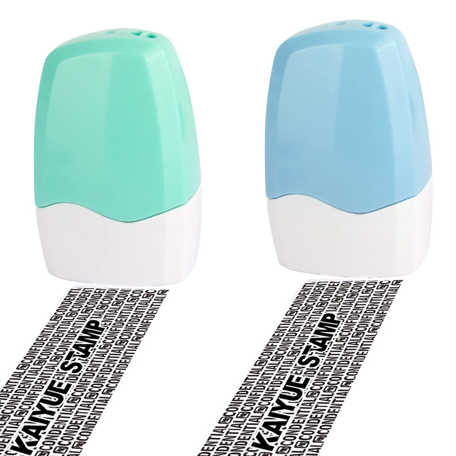 Privacy Roll Stamp, Pack of 2, Identity Protection Roll Stamp, Wide Privacy Stamp, Identity Theft Protection Roll Stamp, Identity Theft Stamp, Security Stamp for Identity Privacy