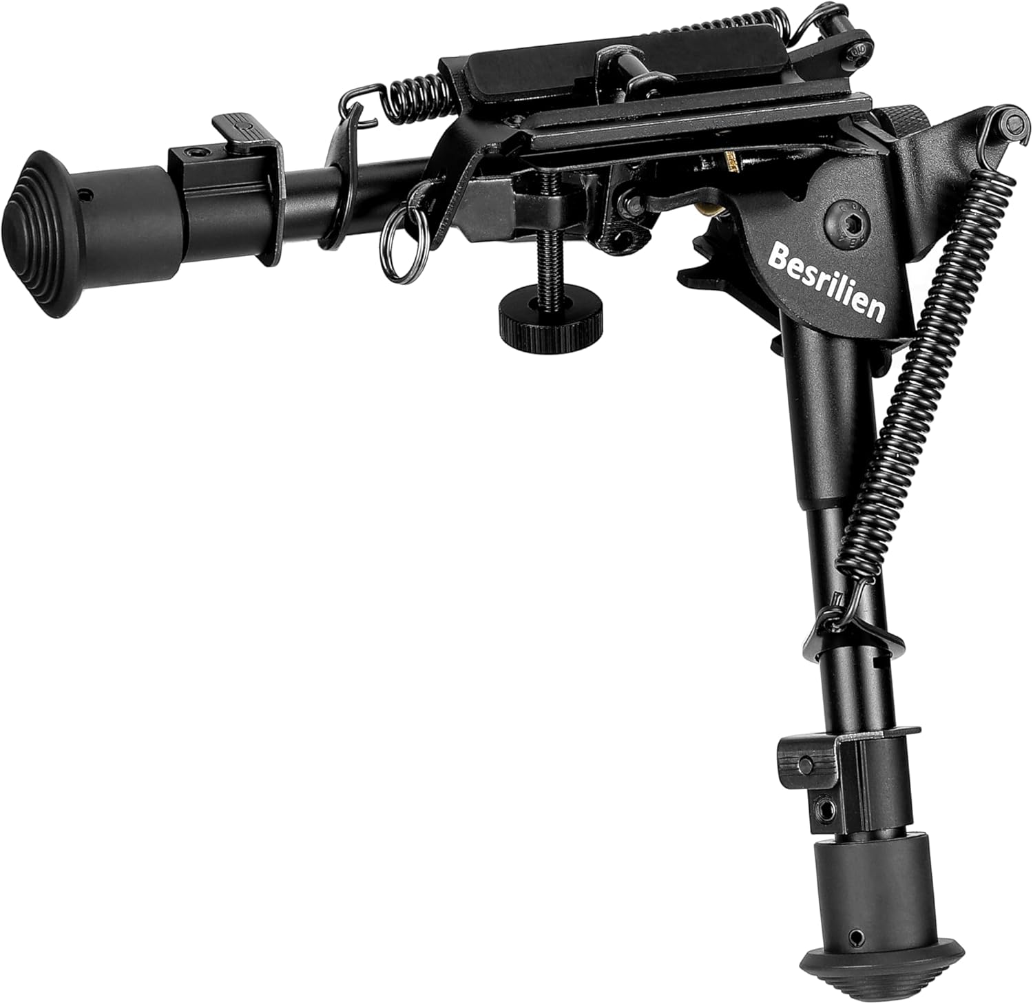 Besrilien Pivot Rifle Bipod 6-9 Inches with Picatinny Adapter and Tilt Lock Lever