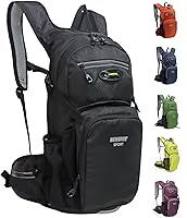 Lemuvlt 15L Waterproof Hiking Daypack Backpack - Lightweight Durable for Biking, Running, Skiing, MTB Cycling