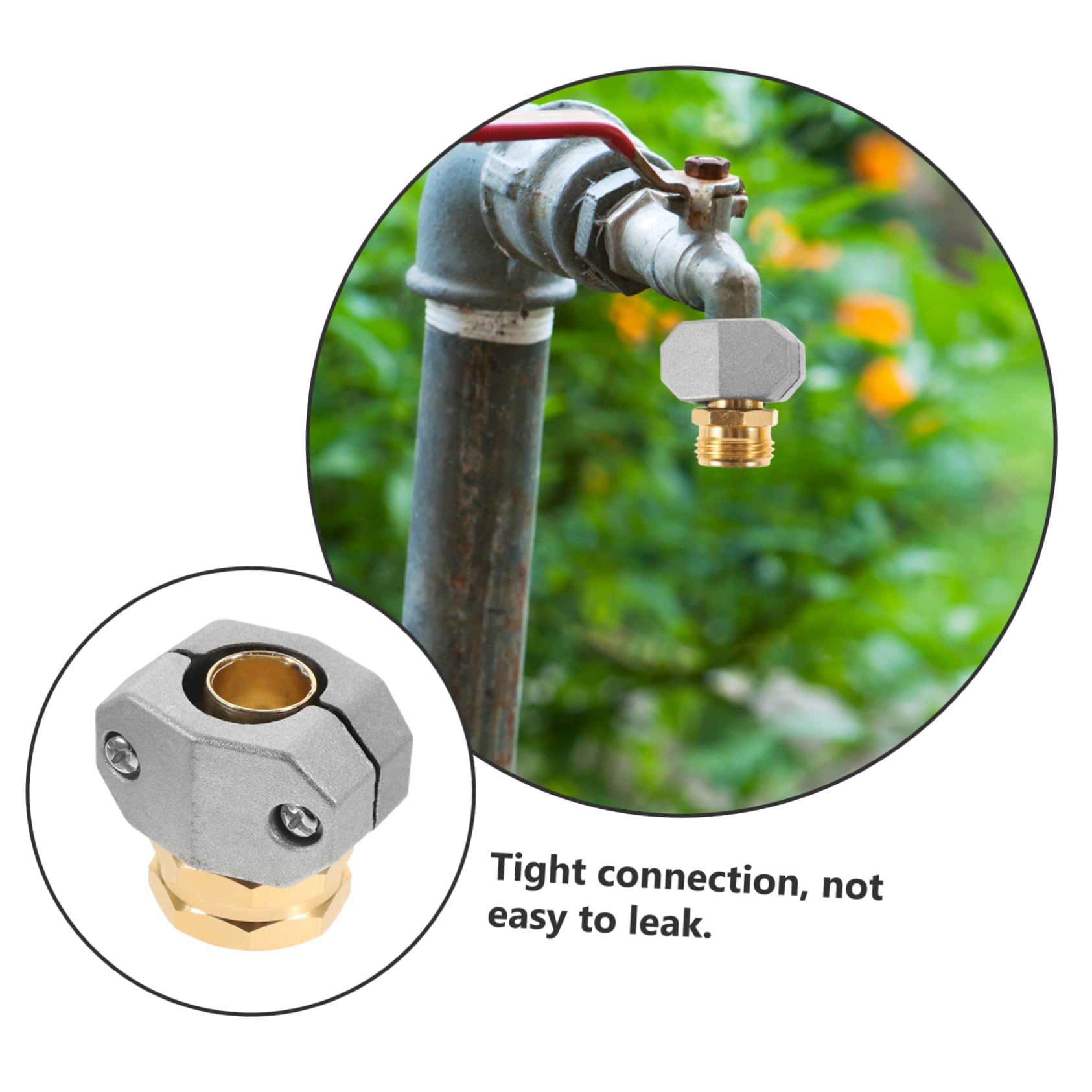 Toddmomy 8piezas Conector De Reparación De Manguera De Jardín Adaptador De Manguera De Conectores Rápidos Herramienta De Reparación Práctica y Duradera