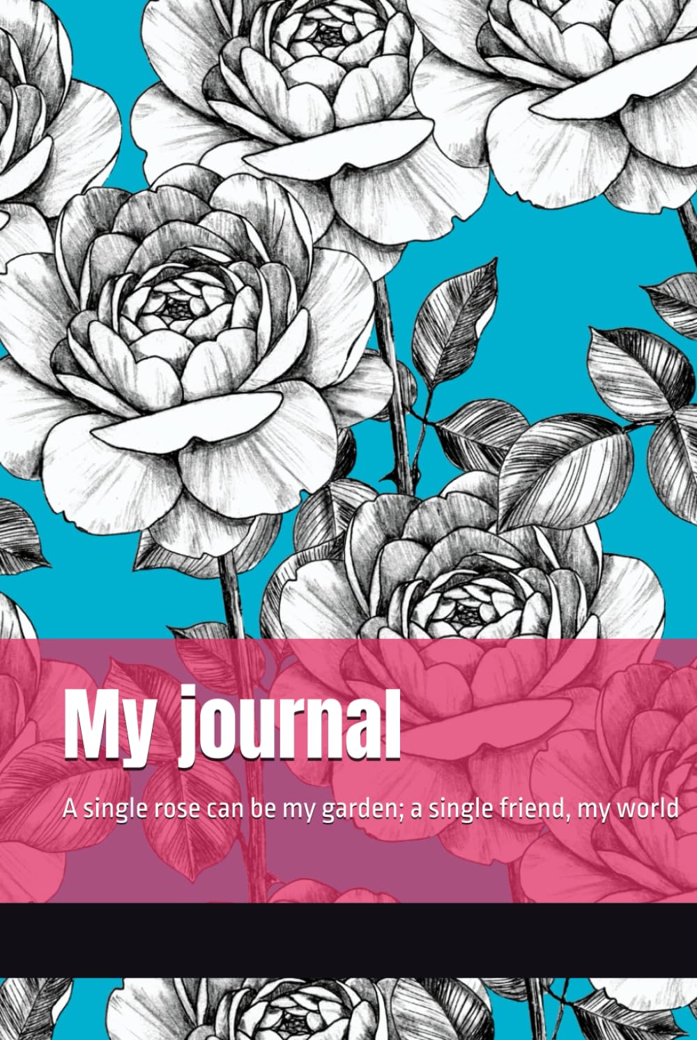 My Journal Rose : Idée cadeau carnet poétique pour célébrer une amitié sincère