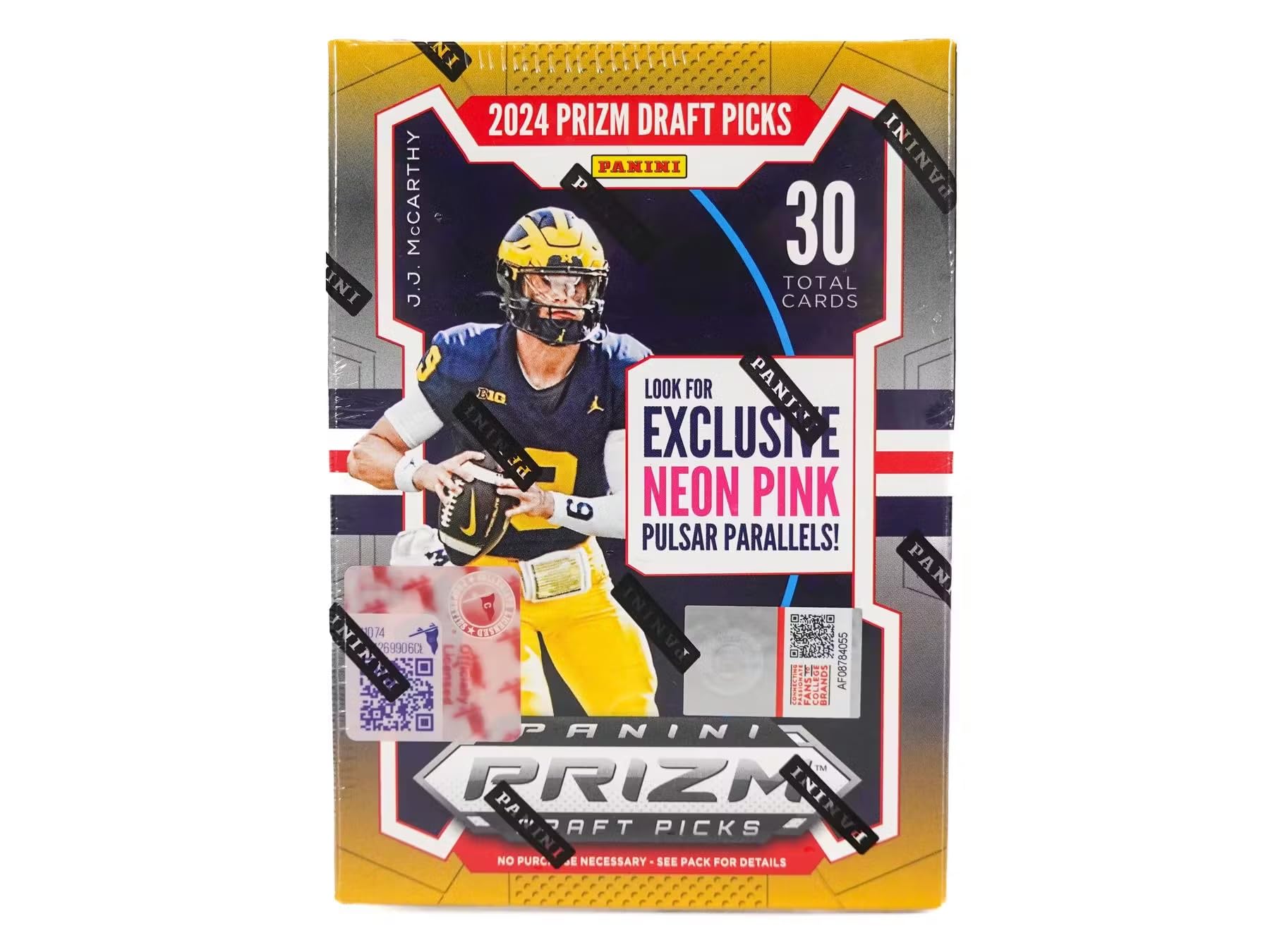 2024 Panini Prizm Draft Picks Football HOBBY Box – Factory Sealed