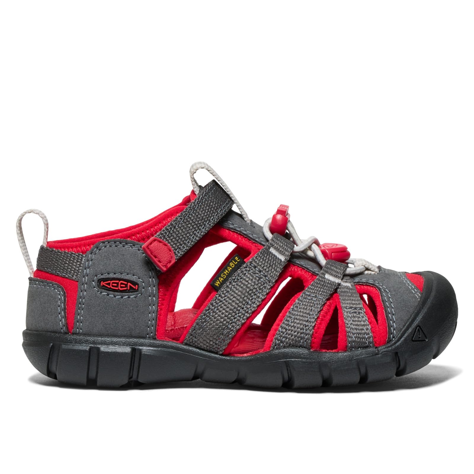 KEEN Seacamp II CNX Sandały, magnes/czerwony dywan, 8 UK dziecko, Magnes czerwony dywan, 26 EU