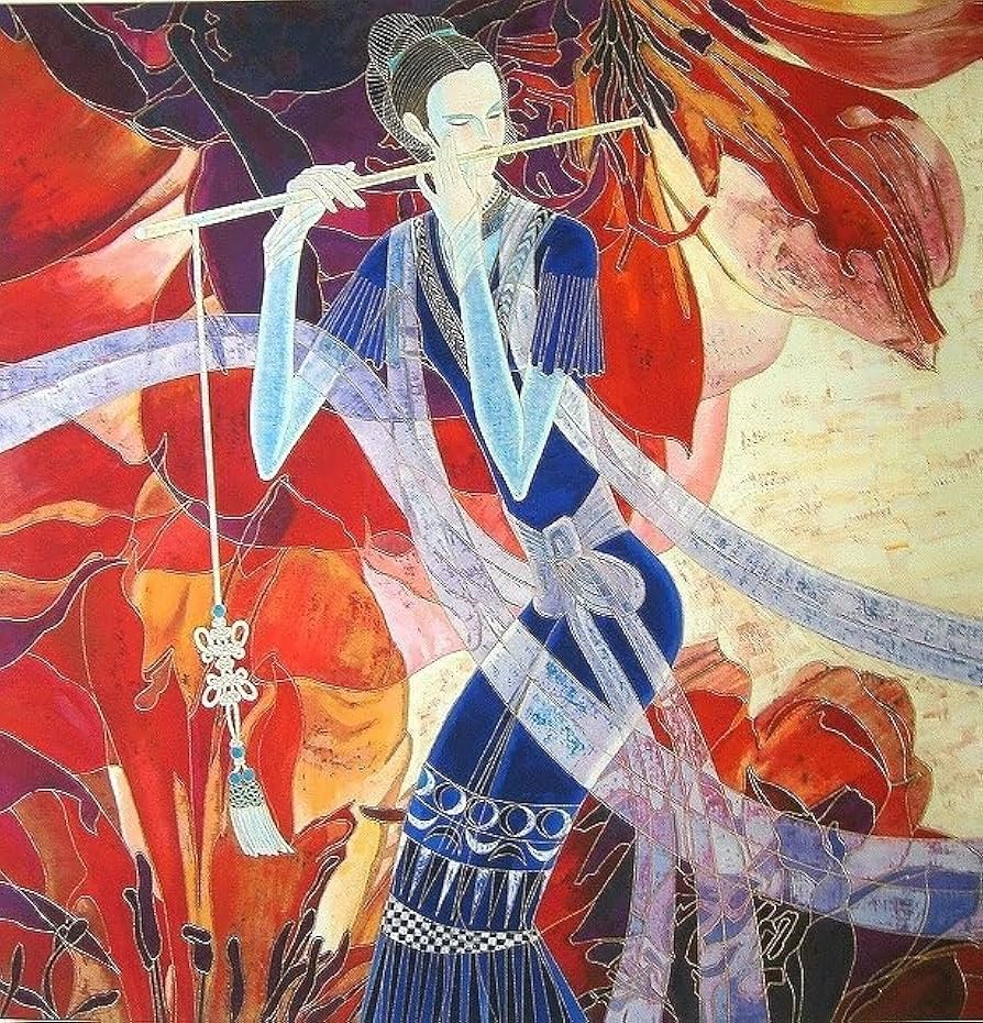 大型作品丁紹光 ティンシャオカン Motherhood(母性) シルクスクリーン 大型作品丁紹光 ティンシャオカン Motherhood(母性) シルク