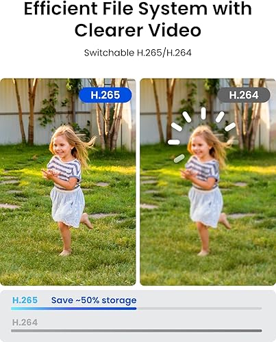 Miniatura 7 de REOLINK Sistema de cámaras de seguridad con cable de 12MP, 4 piezas H.265 Cámaras de vigilancia PoE de 12 megapíxeles UHD, detección de personas,