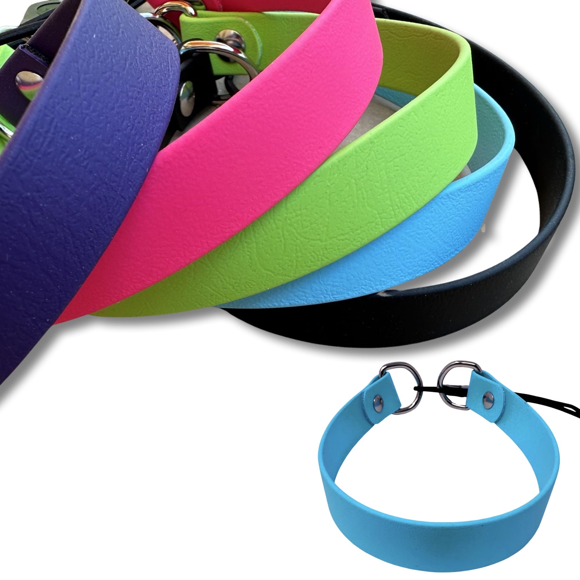 SparkDog Collars 1” Quick Adjust E-Collar Replacement Strap – Quick-Adjust, Waterproof & Durable – Fits Dogtra & Most Brands – Made in USA for Working