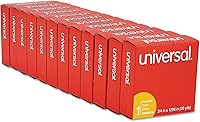 Vista 3 de Universal Office Products Cinta invisible, 3/4" x 1296", núcleo de 1", transparente, paquete de 12 UNV83436