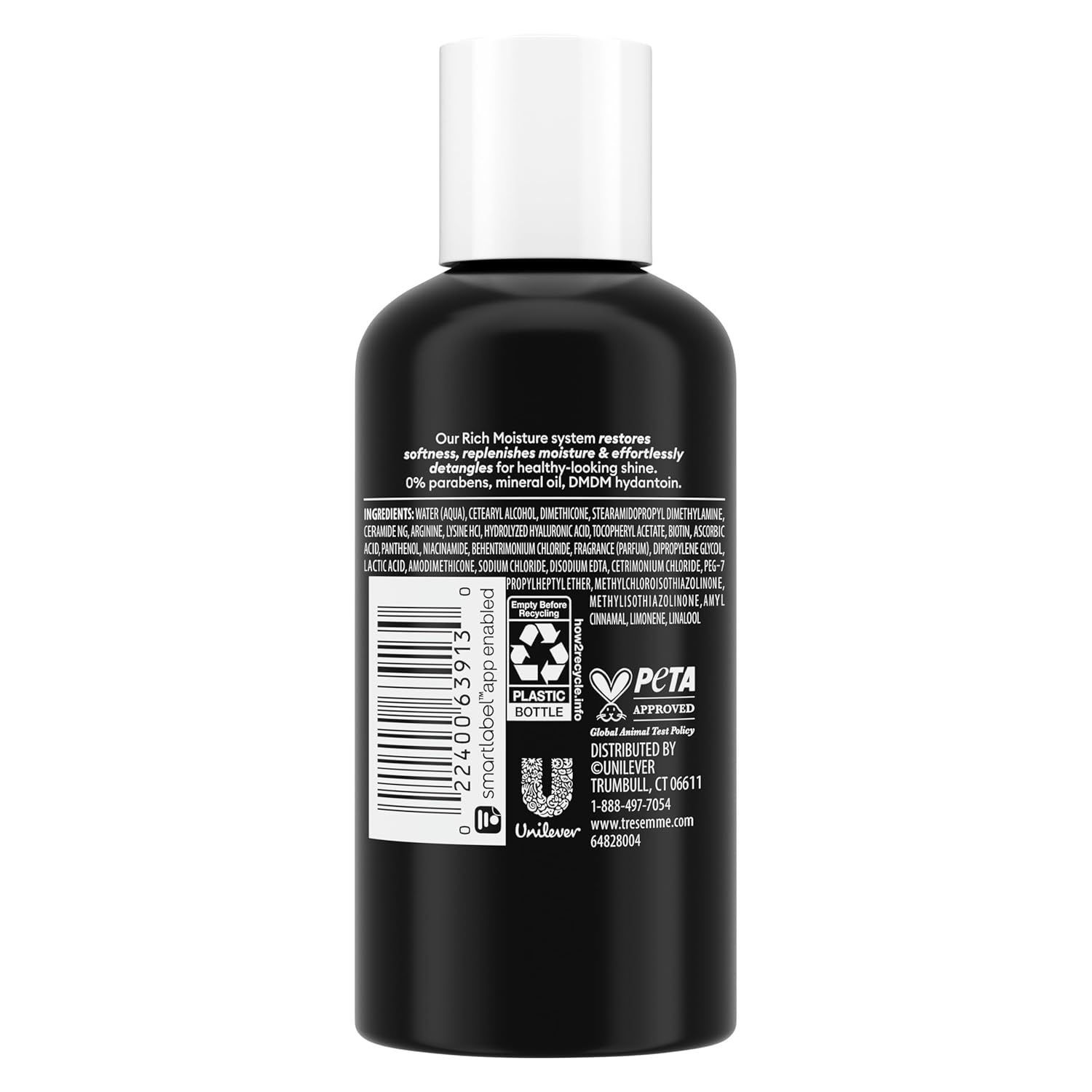 TRESemmé Rich Moisture Hydrating Conditioner 12 Count for Dry Hair Formulated With Pro Style Technology 3 oz Fl Oz