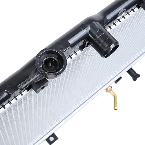 Miniatura 5 de M-AUTO Reemplazo de radiador de aluminio estilo fábrica para 1999 2000 2001 Acura Honda TL Accord V6 transmisión automática 1-1/4 pulgadas entrada,