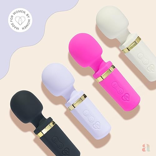Miniatura 22 de Ava Vibrador de varita sexual [vibrador estimulador de clítoris] Vibrador para mujer Juguete sexual Regalos para mujeres 20 patrones y 8 Beige