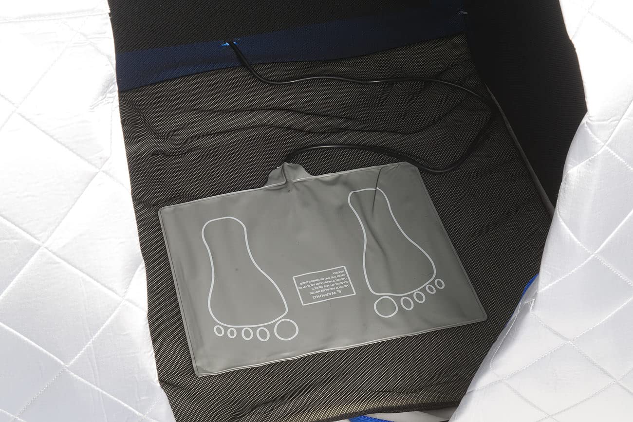 Sauna portatile a infrarossi con pediluvio riscaldante, 4 riscaldatori in carbonio, sedia, 1050 W