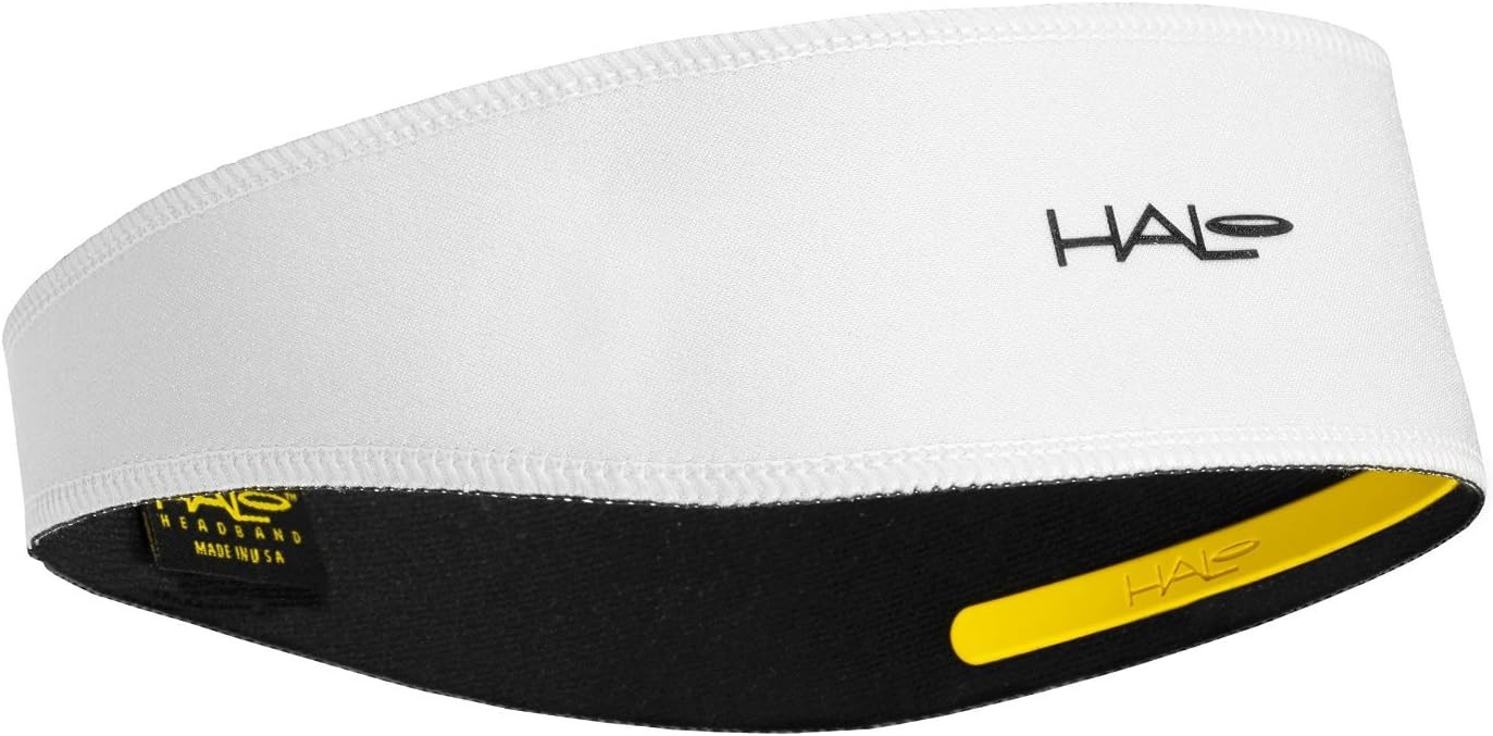 Halo Headband Sweatband Pullover, White and Black - 2 Pack - Image 2