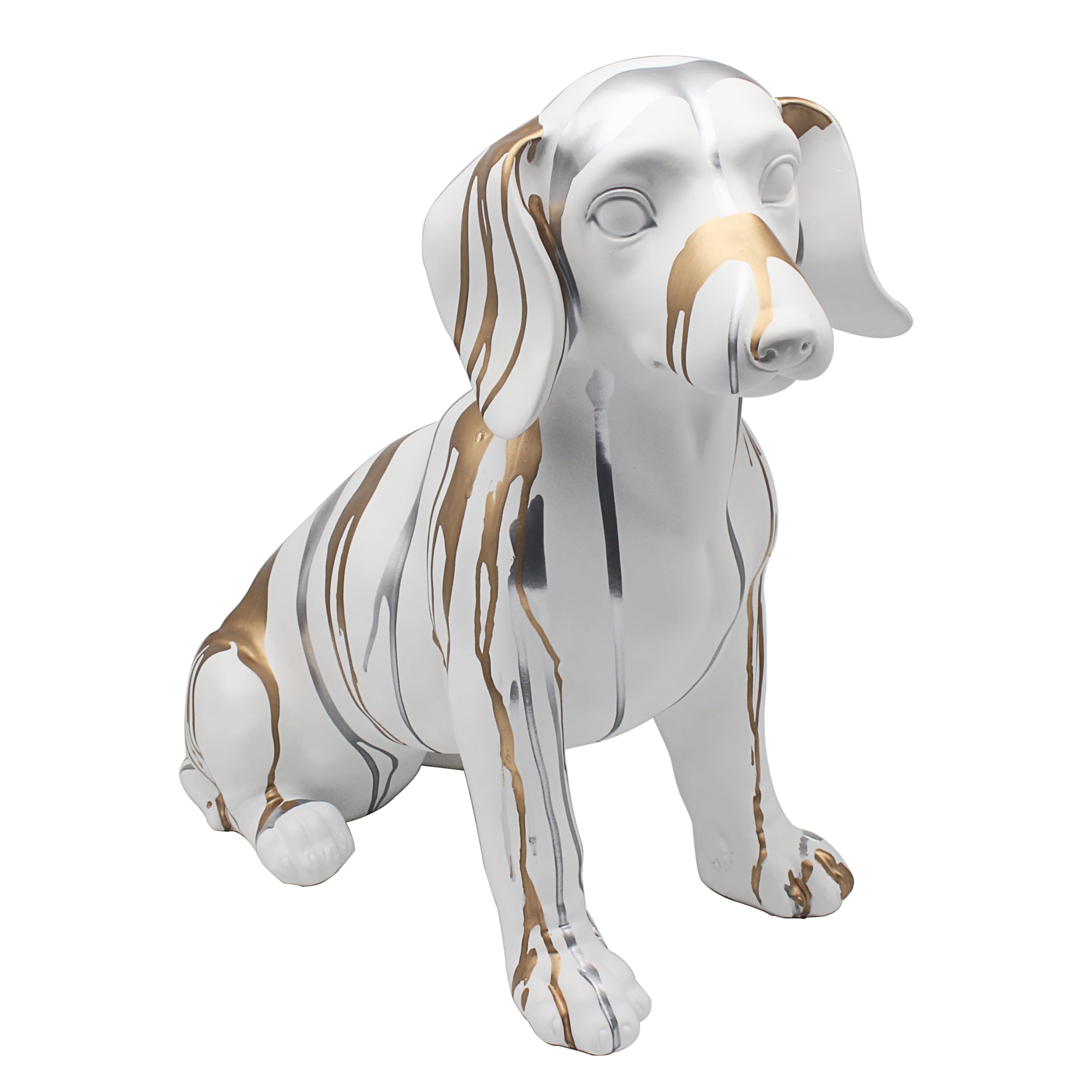 Lesser & Pavey Drip Art Dachshund Home Decor Figurine