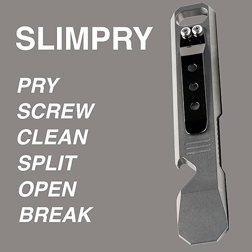 Miniatura 4 de PocketPal - Barra de palanca de titanio, barra de palanca, barra de palanca de bolsillo, herramienta de llavero, multiherramienta de llavero,