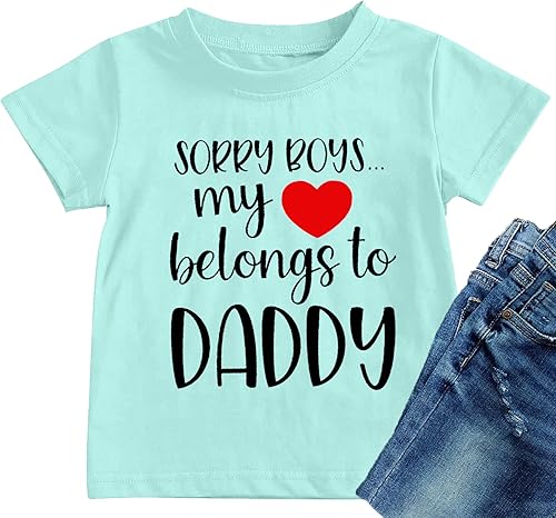 Camisetas para el día de San Valentín para niños pequeños camiseta de San Valentín con texto en inglés Mommy is My Valentine