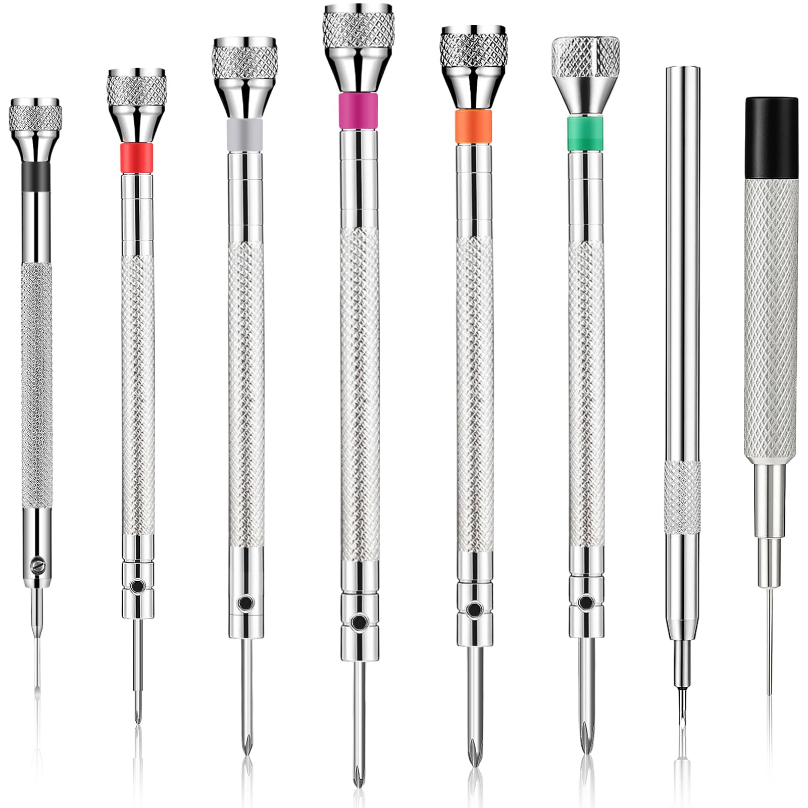 Chumia 8 Pieces Precision Jewelers Screwdriver Set, Micro Watch Repair