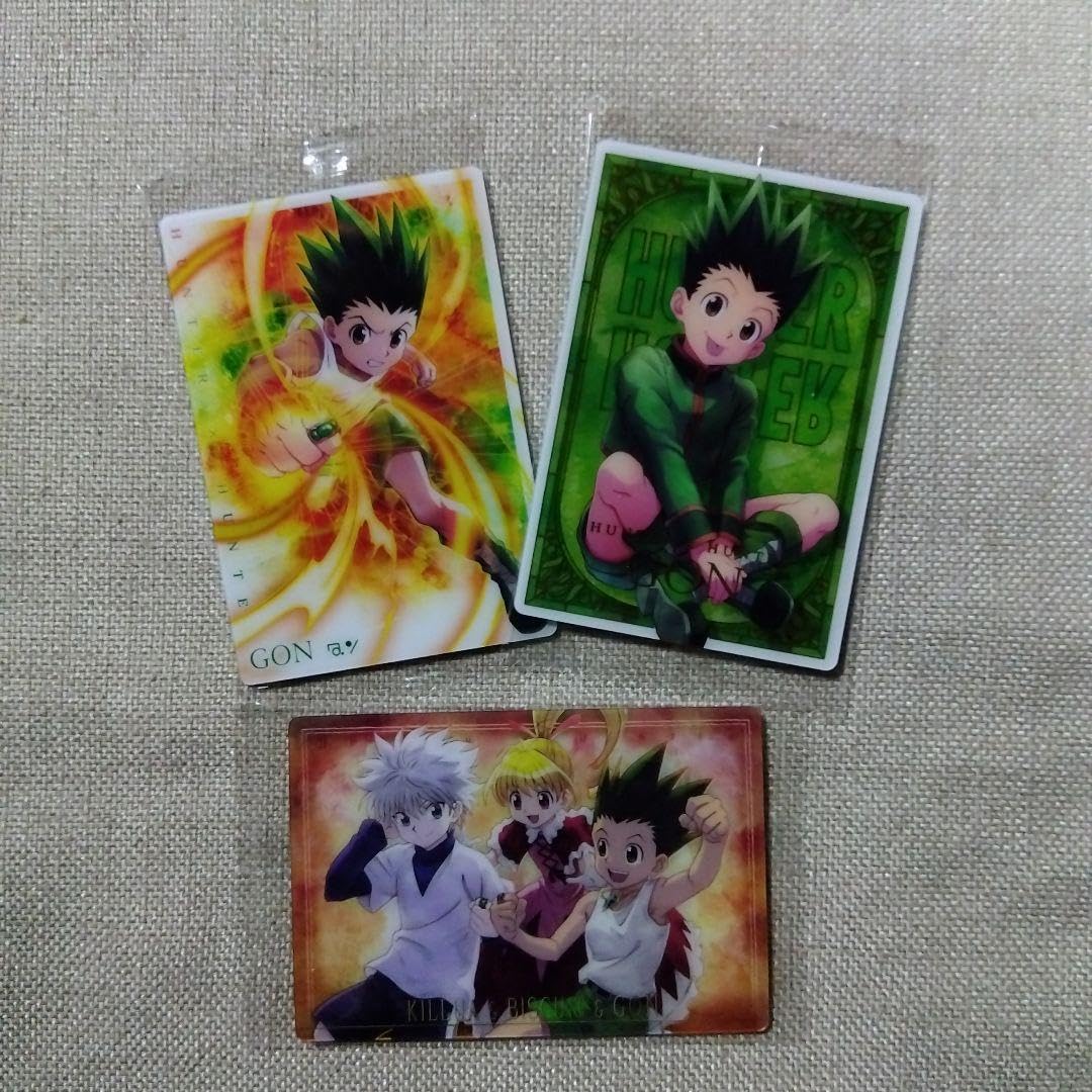 ハンターハンタートランプカード　ゴン　キルア　ビスケ ハンターハンタートランプカード ゴン キルア ビスケ 【17.ゴン