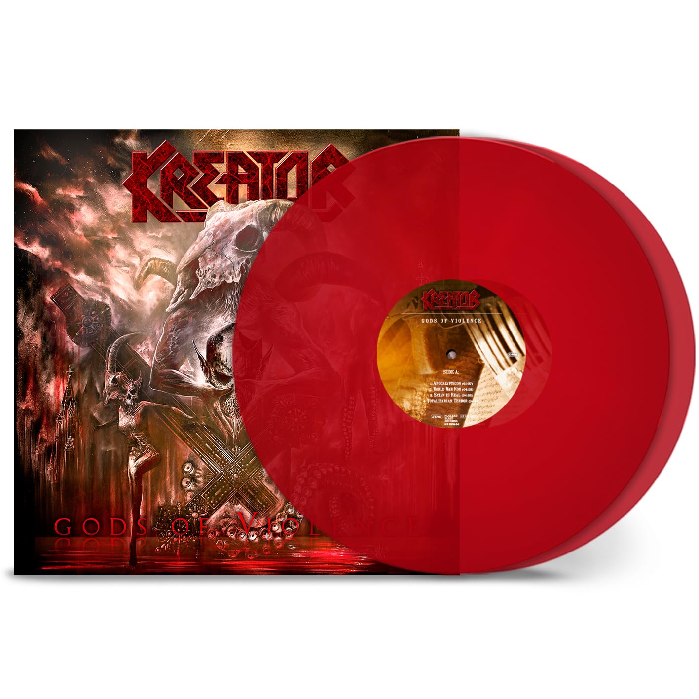 Kreator Gods of Violence Double LP Vin - NEW
