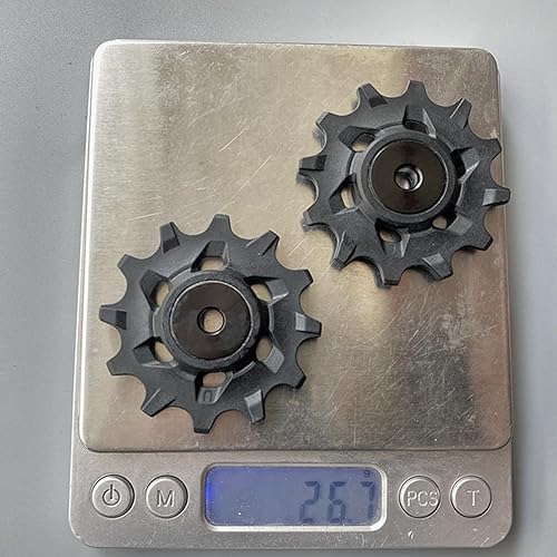 Miniatura 4 de Conjunto de polea de desviador trasero de bicicleta compatible con S RAM XX1X01X1GXHX 11 Speed Series Kit de polea de 12 dientes de repuesto para