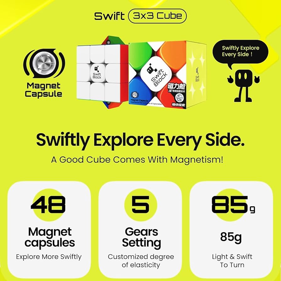 Amazon | Bukefuno GAN スウィフトブロック 355S 3x3 磁気