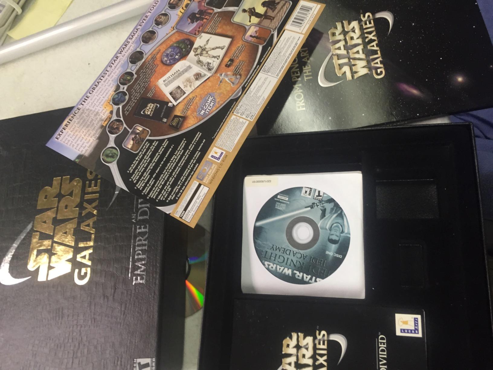 Did not include Star Wars galaxies. Cannot believe the ...
