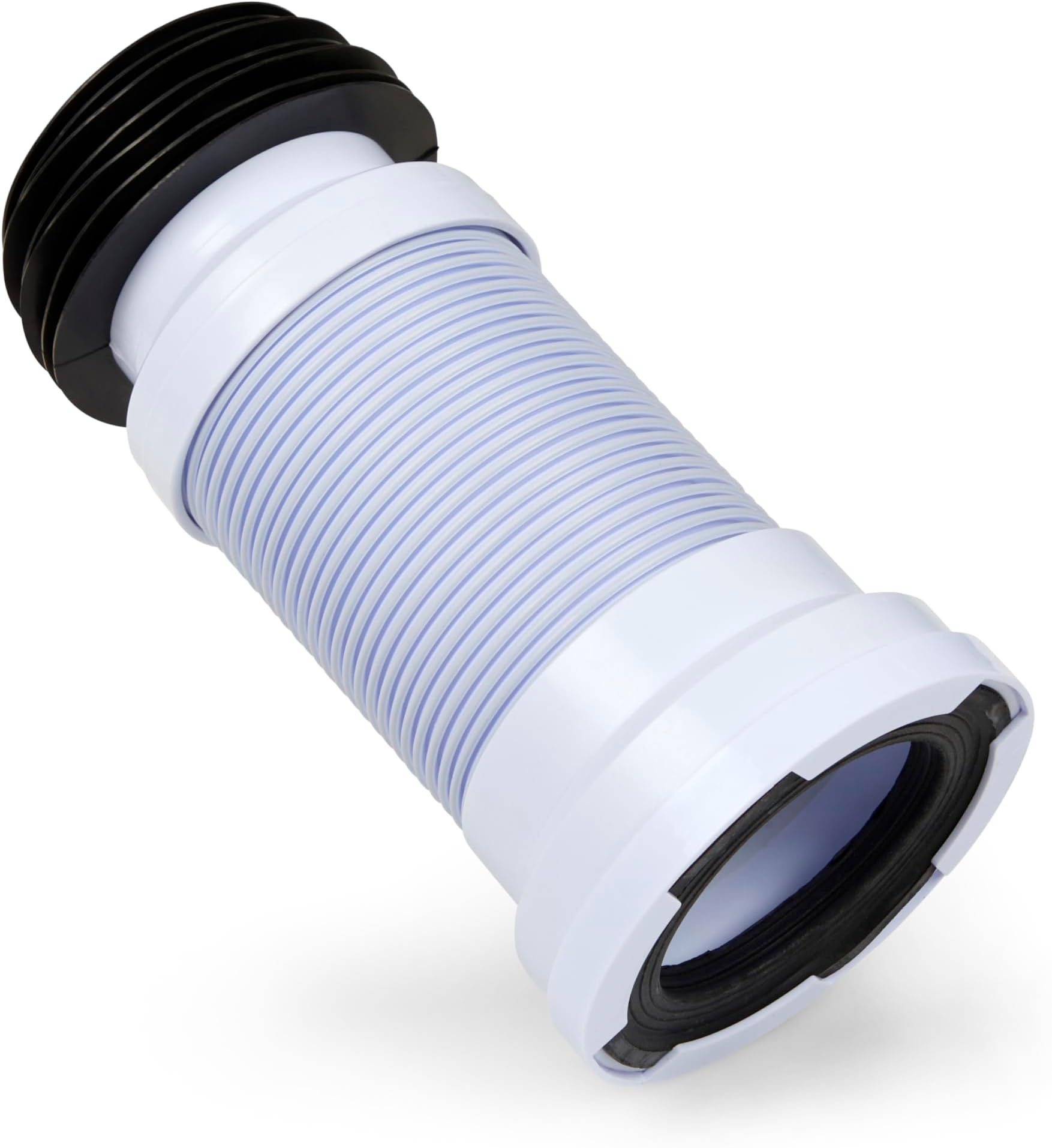 Flexible Toilet Pan Connector Universal WC Flexi Slinky Waste Soil Pipe 260mm-500mm