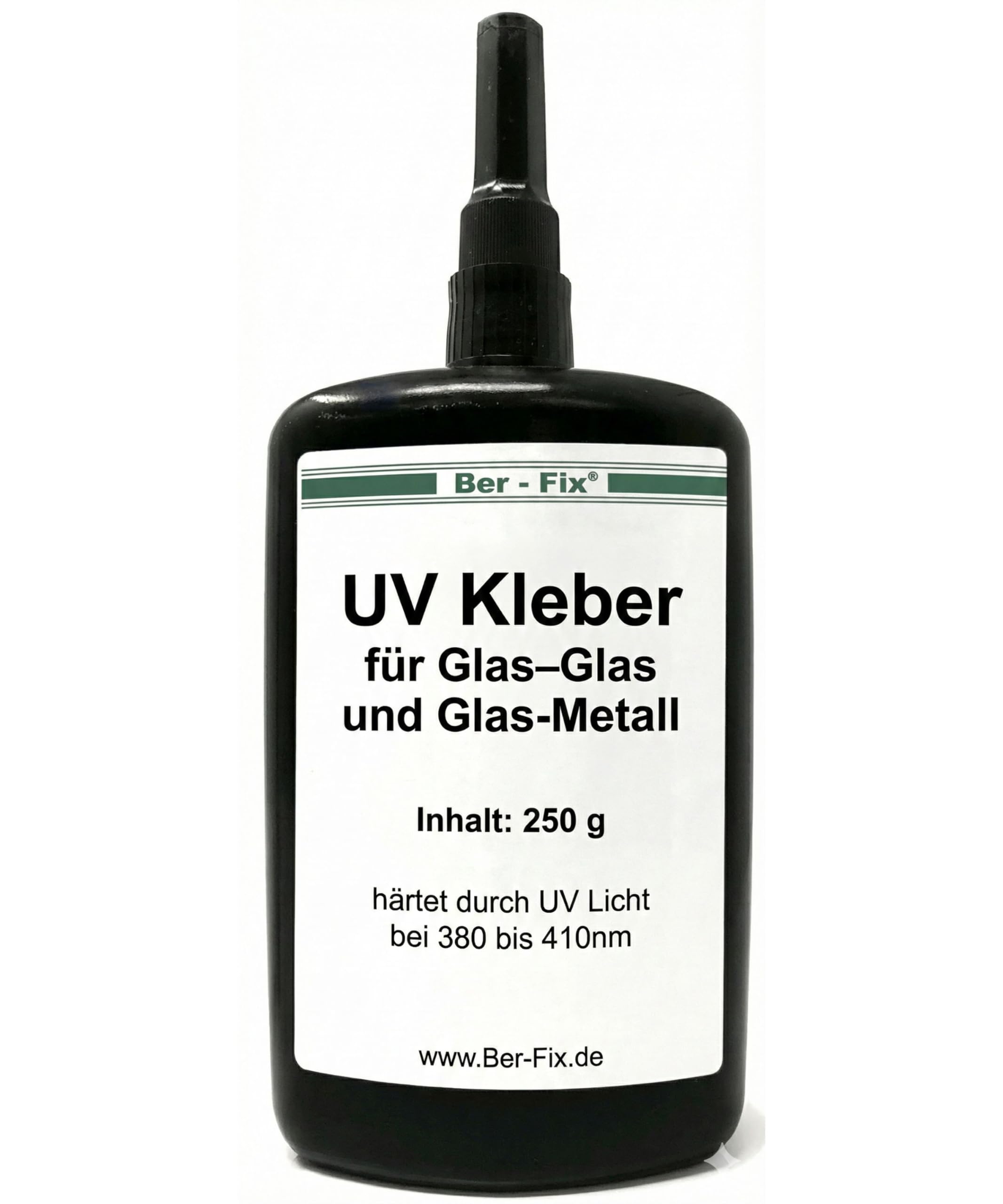 Ber-Fix UV Glaskleber niedrigviskos 250g Werkstattgröße