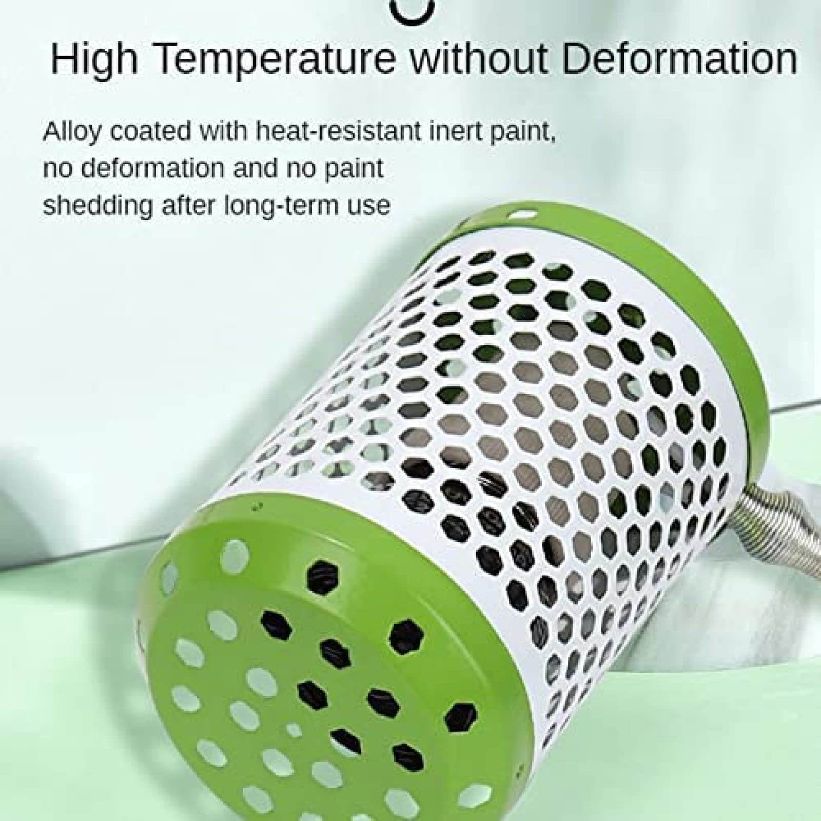 Bombilla de lámpara de Calor Ajustable de 100W, Calentador de lámpara de calefacción para Reptiles, Calentador de pájaros con Pantalla antiescaldaduras y línea antimordidas