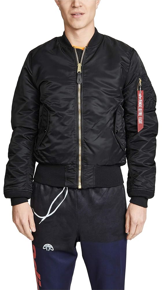 Amazon.com: Alpha Industries MA-1 Slim Fit Bomber Flight