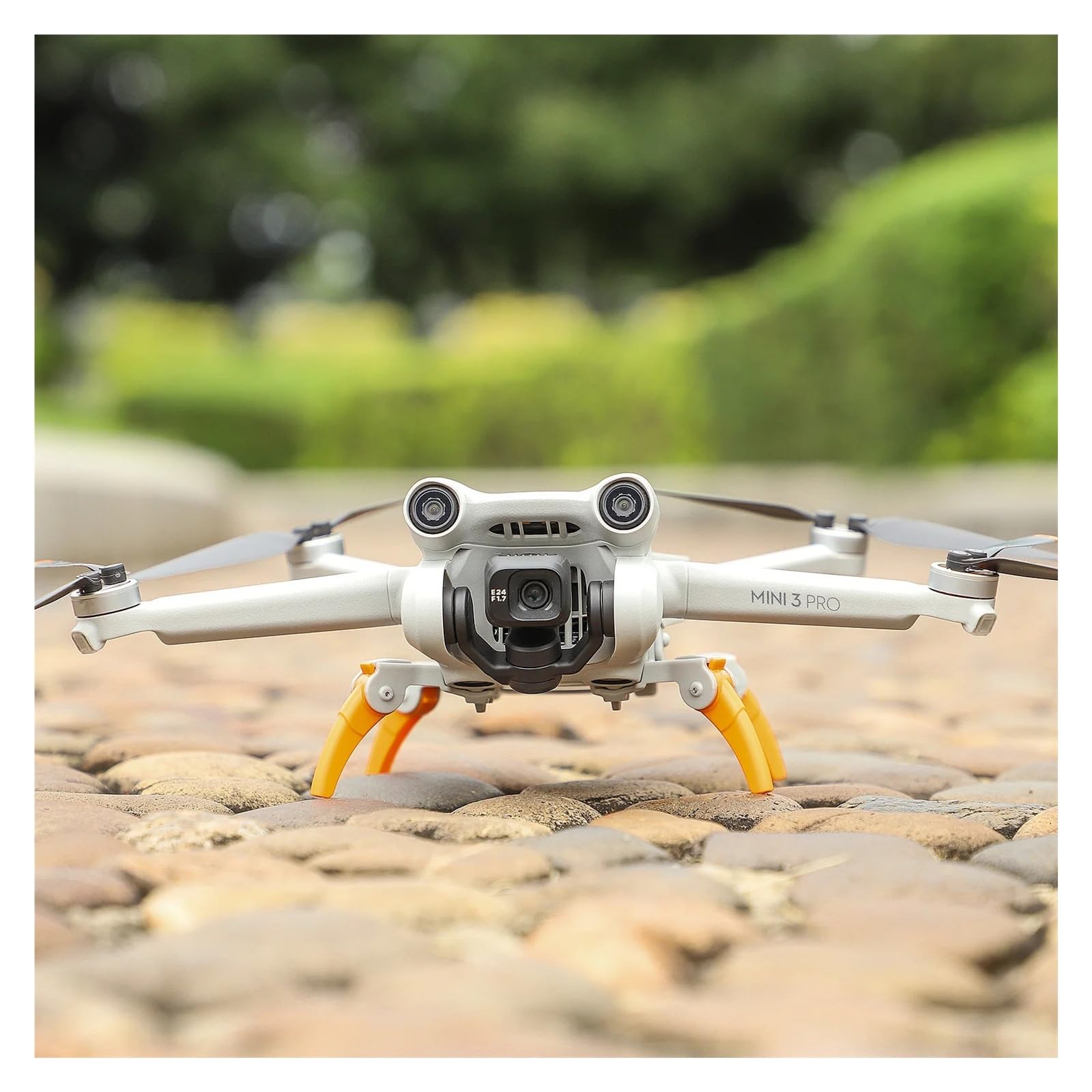 Para Mini 3 Pro Landing Gear Extensiones elevadas Soporte Protector de Piernas Accesorios (Gris)