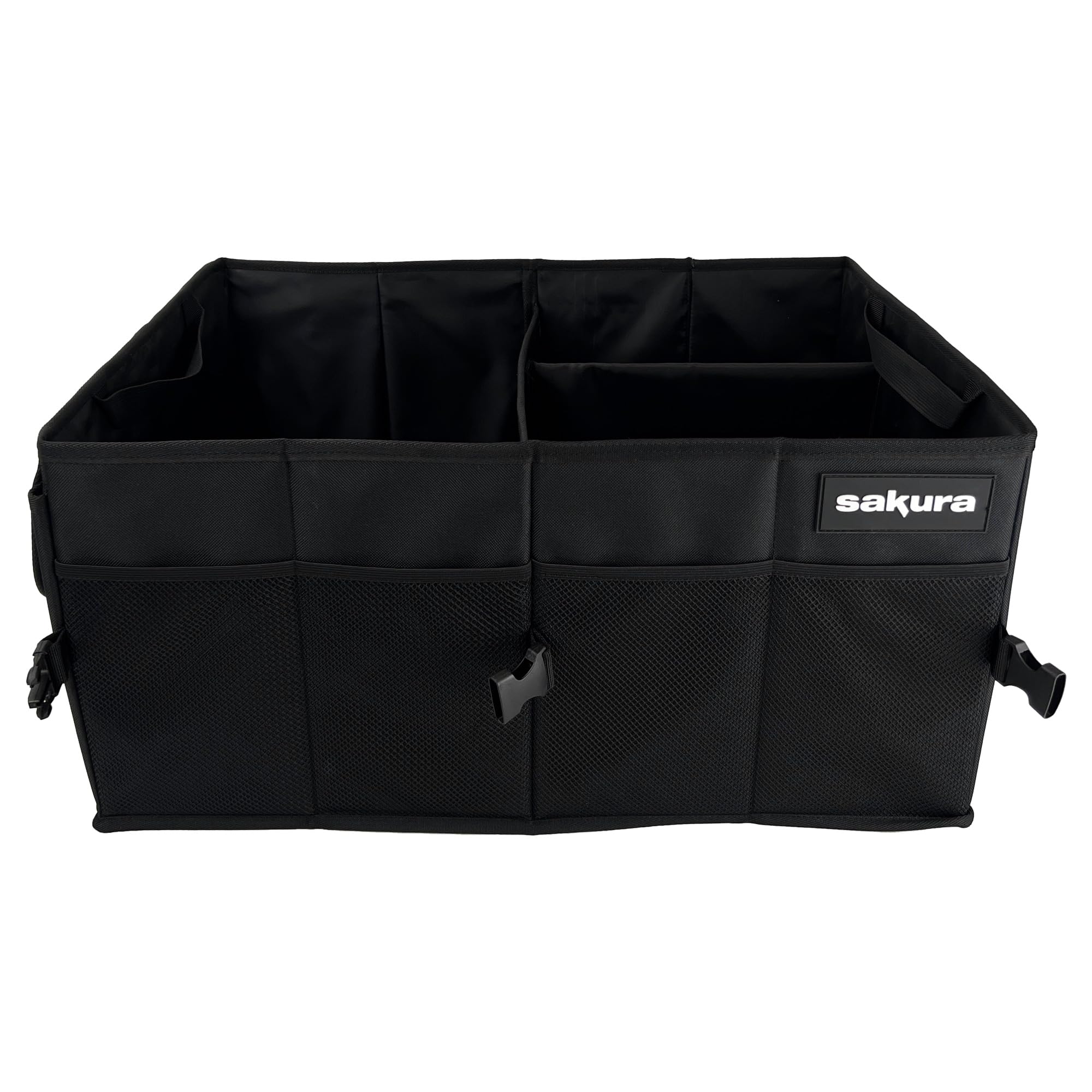 Sakura Car Essentials Car Boot Organiser, Black