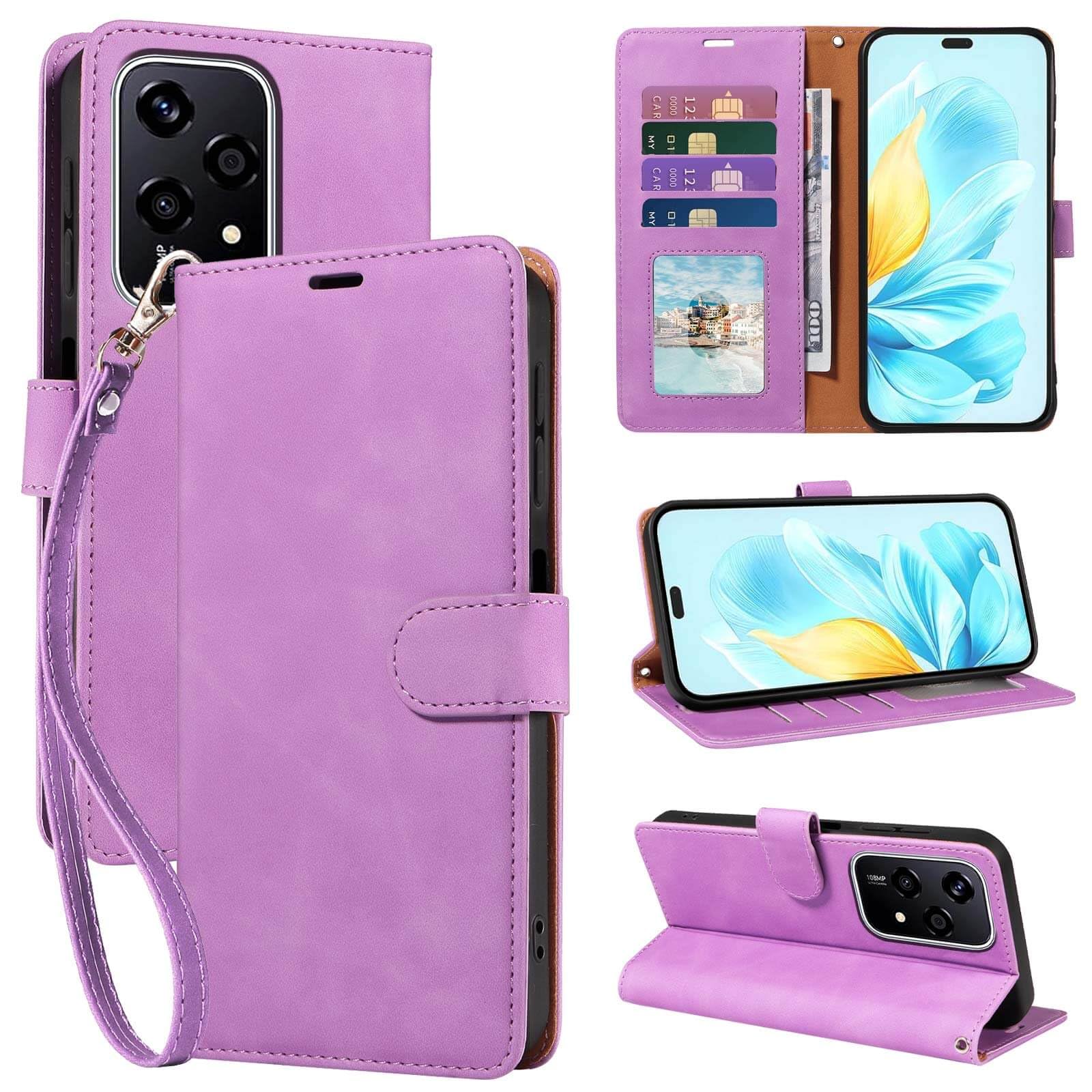 GOTOURED Wallet Phone Case for Honor 200 Lite 6.7 inch