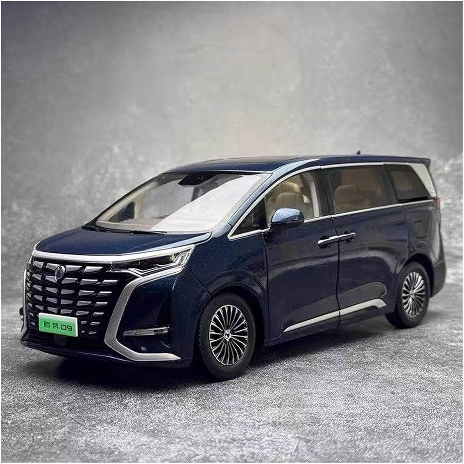 1：18 for BYD Denza D9 Z9 MPV Deluxe Edition Alloy Diecast Model Car Toy Static Display Vehicle Vehicles