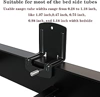 Vista 6 de Homdock Juntas de colchón antideslizantes para mantener el colchón en su lugar, juego de 6 agarradores de colchón, tapón/deflector antideslizante