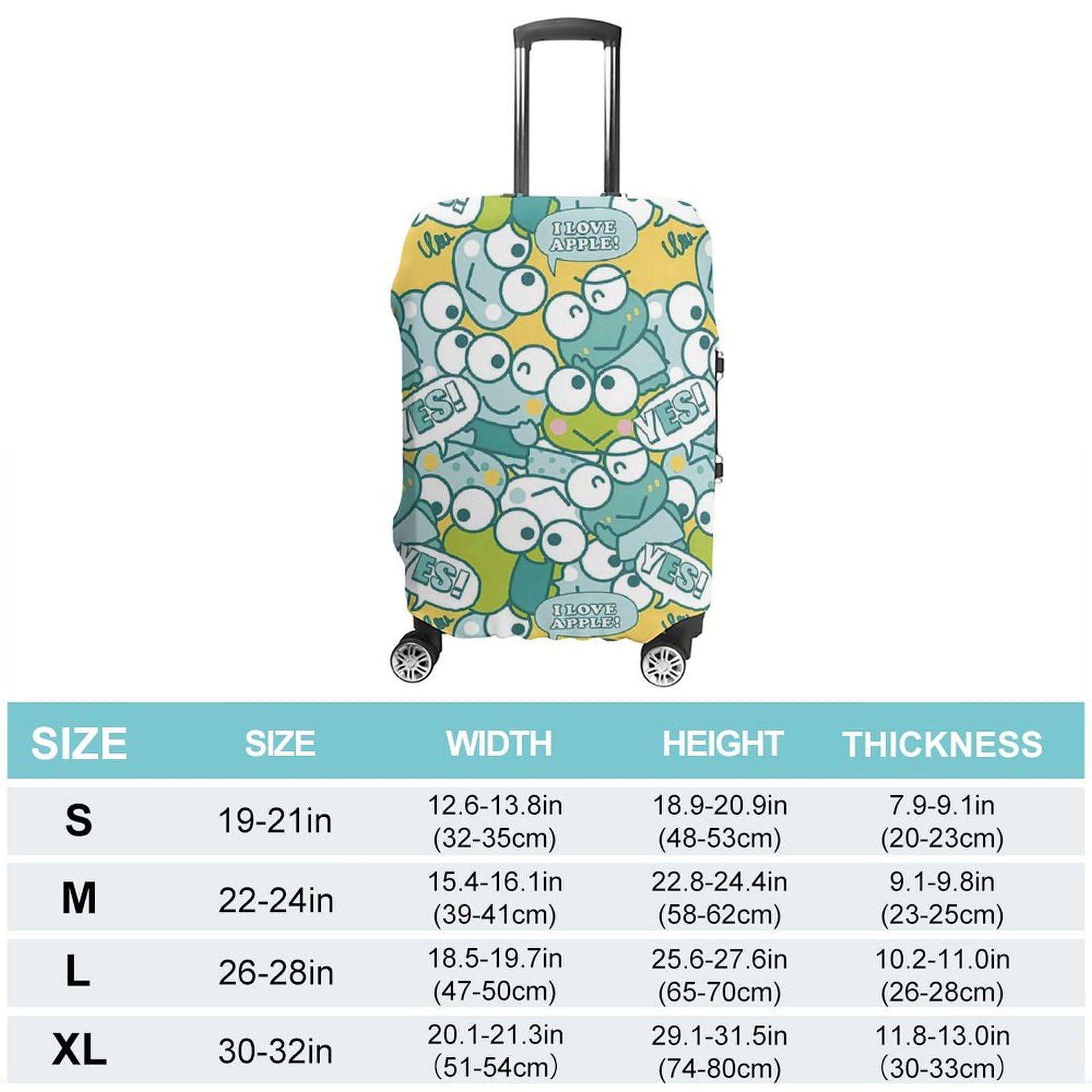 Amazon.co.jp: けろけろけろっぴ スーツケースカバー キャリーケース