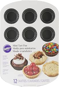 Wilton Non-Stick Mini Tart Pan, 12-Cavity