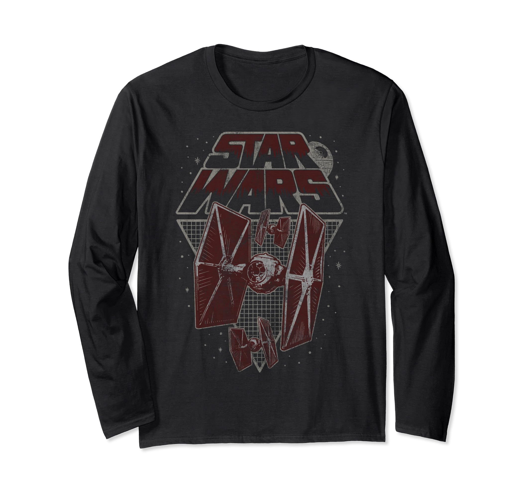 T-shirt Star Wars TIE Fighter manches longues au graphisme rétro soigné - 2