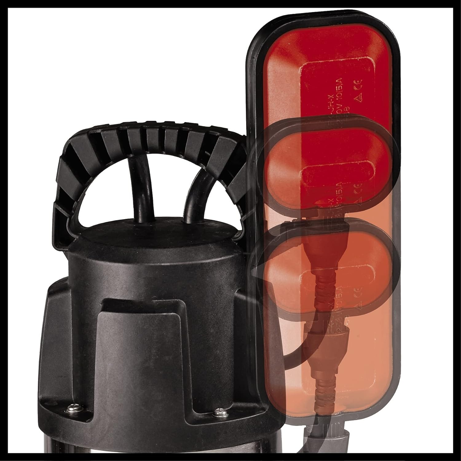 Einhell Pompe Dâ€™évacuation Pour Eaux Chargées GC-DP 9040 N (900 W, Débit De 22 000 L/heure, Pour Des Particules De Ã˜ 40 mm, Protection Thermique Contre Les Surcharges, Raccord Universel)