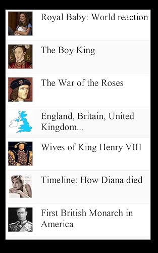 British Royal Family Lists