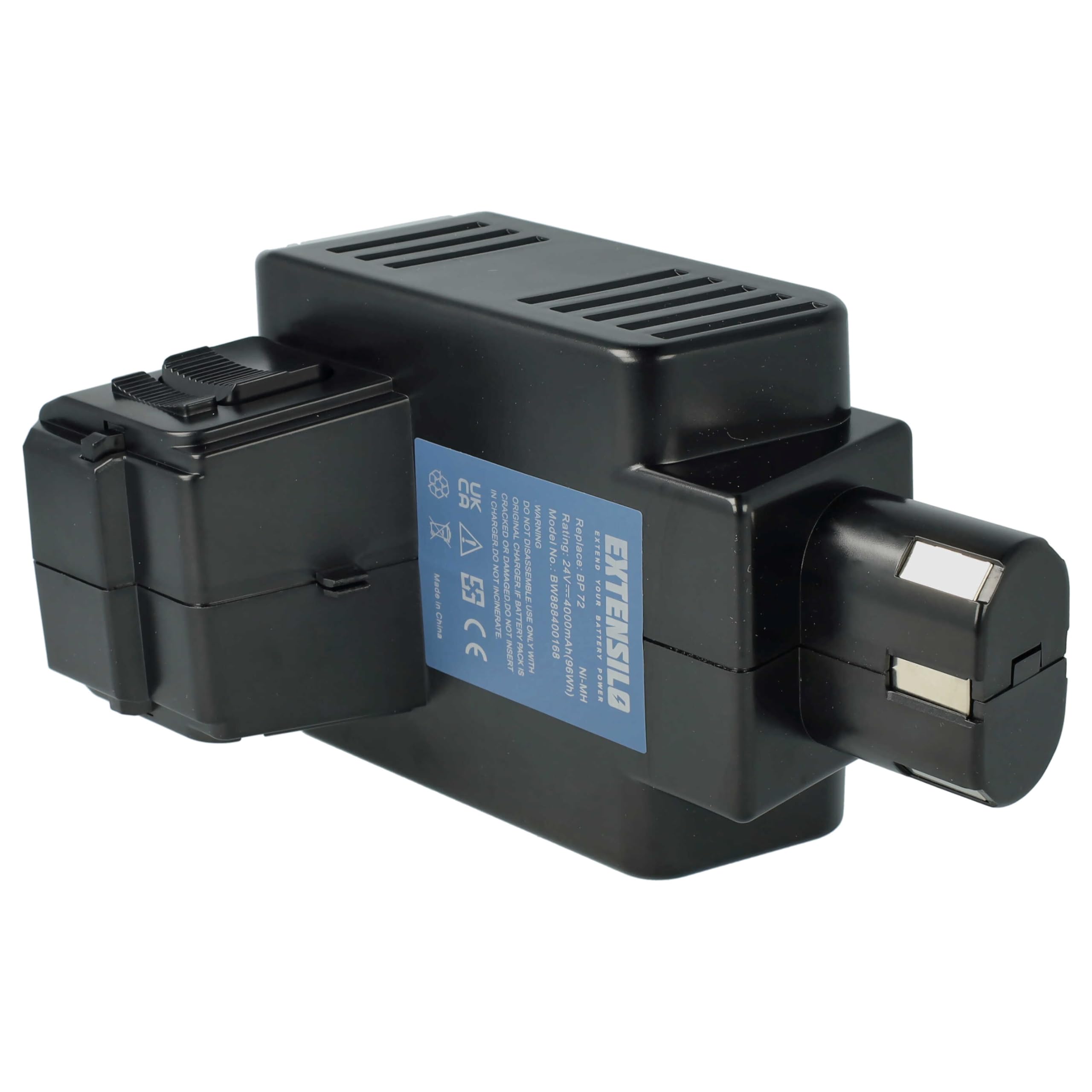Batería reemplaza Hilti BP72, BP60, 331530, BP40 para Herramienta (4000 mAh, NiMH, 24 V)