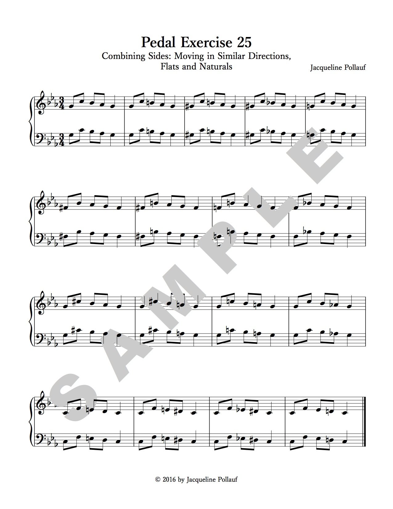 Pedal Exercises for Harp - Image 5